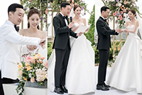 【フォト】ソン・ダムビ&イ・ギュヒョク、笑顔あふれる結婚式