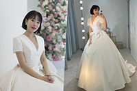 【フォト】イ・セヨン、日本人恋人との結婚間近? ウエディングドレス姿を公開