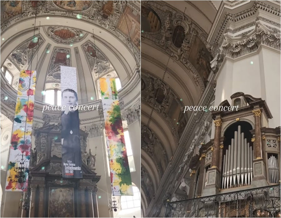 イ・ヨンエ、欧州の大聖堂で癒やしの時間…7か月ぶりSNS更新