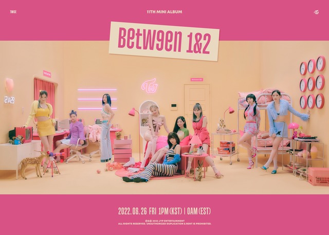 ＴＷＩＣＥ「ＢＥＴＷＥＥＮ　１＆２」　ビルボード３位