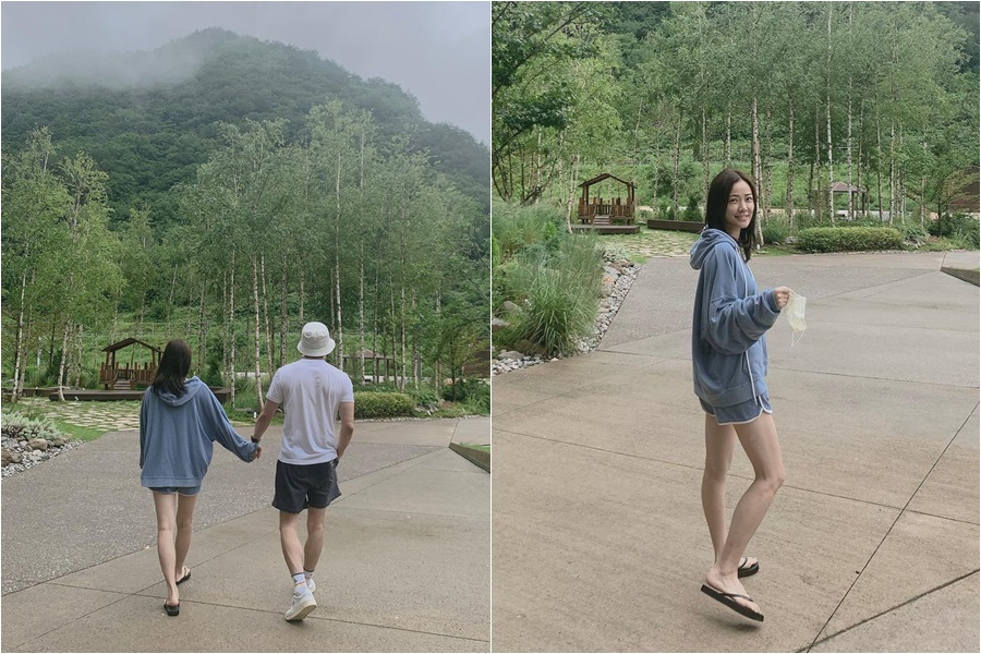 クォン・サンウ＆ソン・テヨン夫妻、手をつないで歩く14回目の結婚記念日…写真いっぱいの愛情