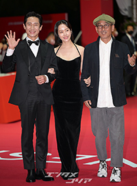 【フォト】『ヨンダー』のシン・ハギュン&ハン・ジミン&イ・ジュンイク監督=釜山国際映画祭