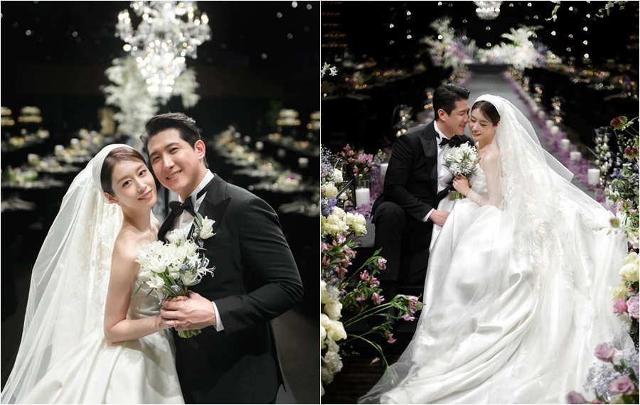 T-ARAジヨン＆黄載均、まばゆい結婚式での写真公開　「幸せになります」