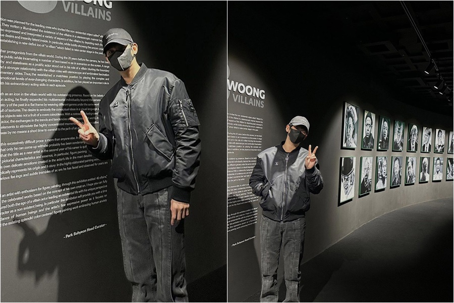 キム・スヒョン、「10年来の親友」パク・ギウンの展示会へ…顔を隠してもオーラは隠せず
