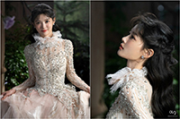 【フォト】キム・ユジョンの古風なドレス姿