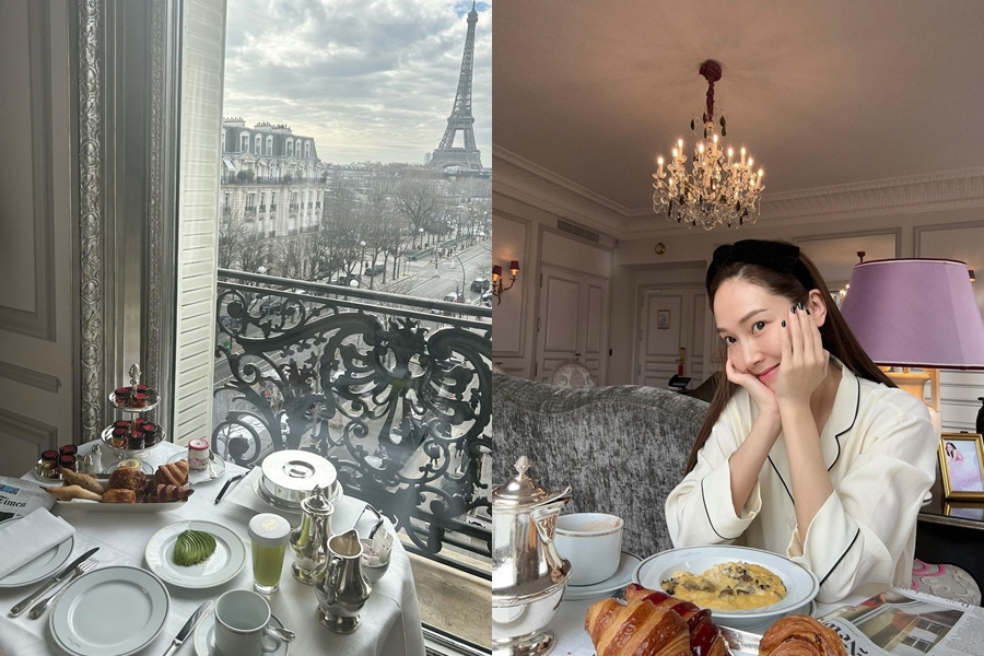 ジェシカ、パリの高級ホテルでルームサービス…完璧なヤング＆リッチ