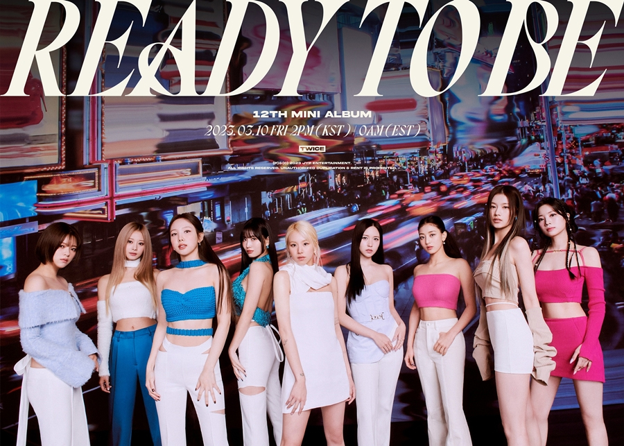 TWICE、美しさも準備完了…完全体のまばゆいビジュアル収めた新譜先行イメージ公開
