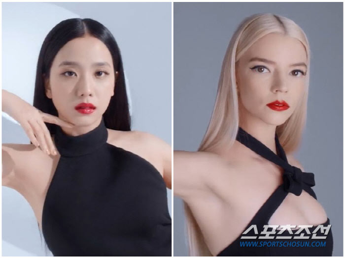 BLACKPINKジス、アニャ・テイラー＝ジョイと「Dior」の広告撮影
