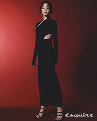 【フォト】チャ・ジュヨン 黒の大胆ドレスで魅惑の美しさ