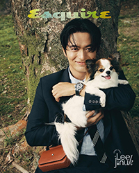 【フォト】子犬を抱いたイ・ジヌク…温かい笑顔と男らしさのギャップ