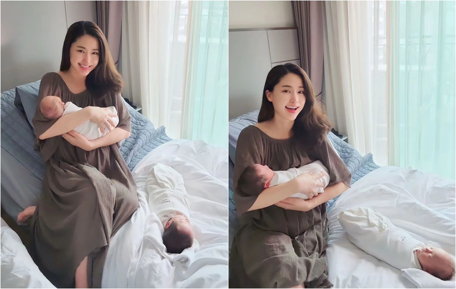 「初歩ママ」コン・ヒョンジュ、育児への不安告白　「私が双子の母親だなんて」