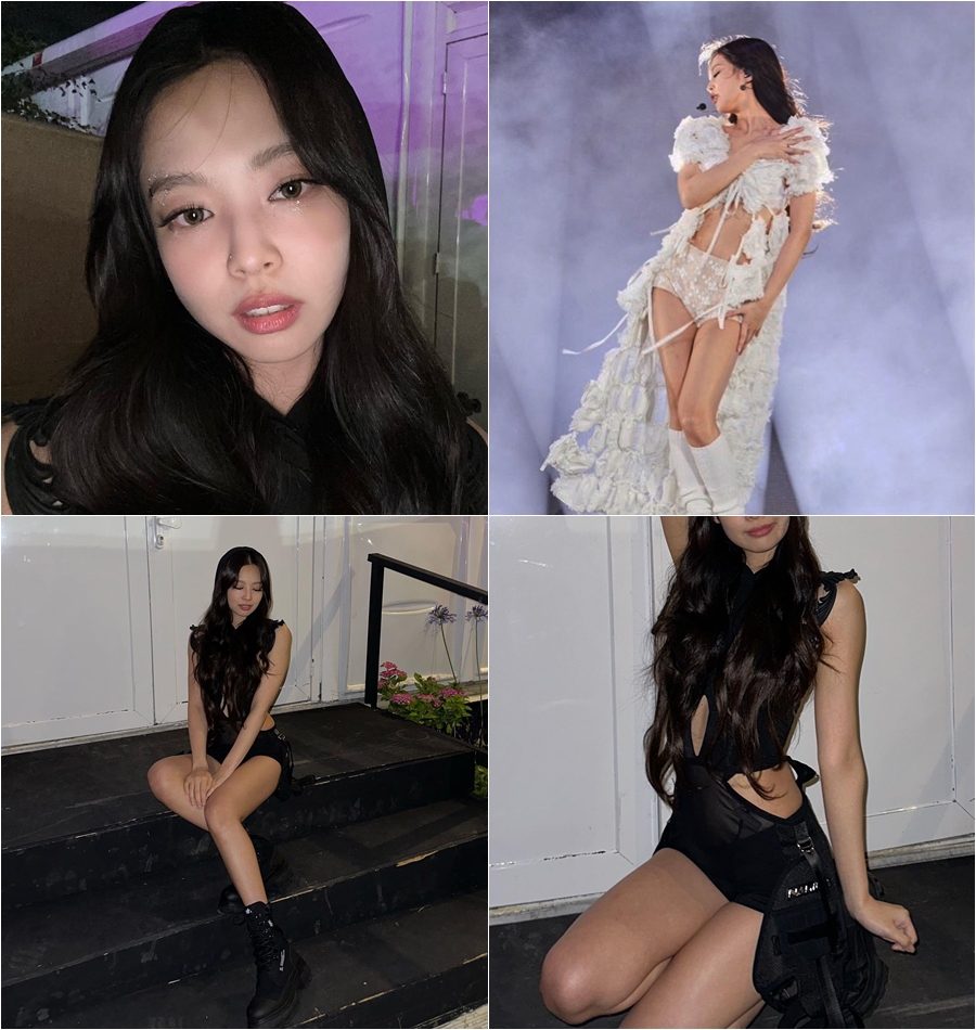 BLACKPINKジェニー、大胆なステージ衣装姿で「狂乱の夜をともに過ごしたロンドン、ありがとう！」