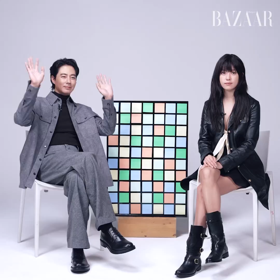 写真＝Youtubeチャンネル『Harper's BAZAAR Korea』より