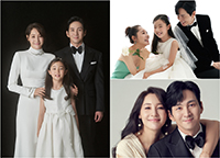 【フォト】ユン・ジミン&クォン・ヘソン、愛らしい娘も一緒に結婚10周年のリマインド・ウエディング・フォト撮影