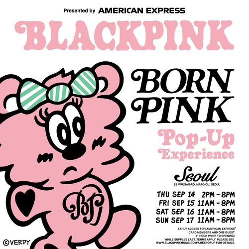 ＢＬＡＣＫＰＩＮＫポップアップストア　１４～１７日ソウルに登場