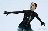 【フォト】新星キム・チェヨンの素晴らしい演技=2024 KB金融コリア・フィギュアスケート