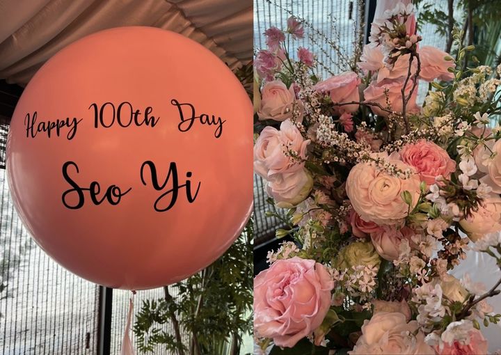 イ・ビョンホン＆イ・ミンジョン夫妻、娘の百日祝い「もう100日」