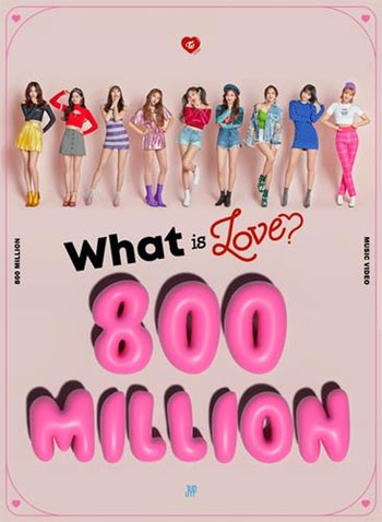 TWICE「What is Love?」 MVが自身初の再生8億回超