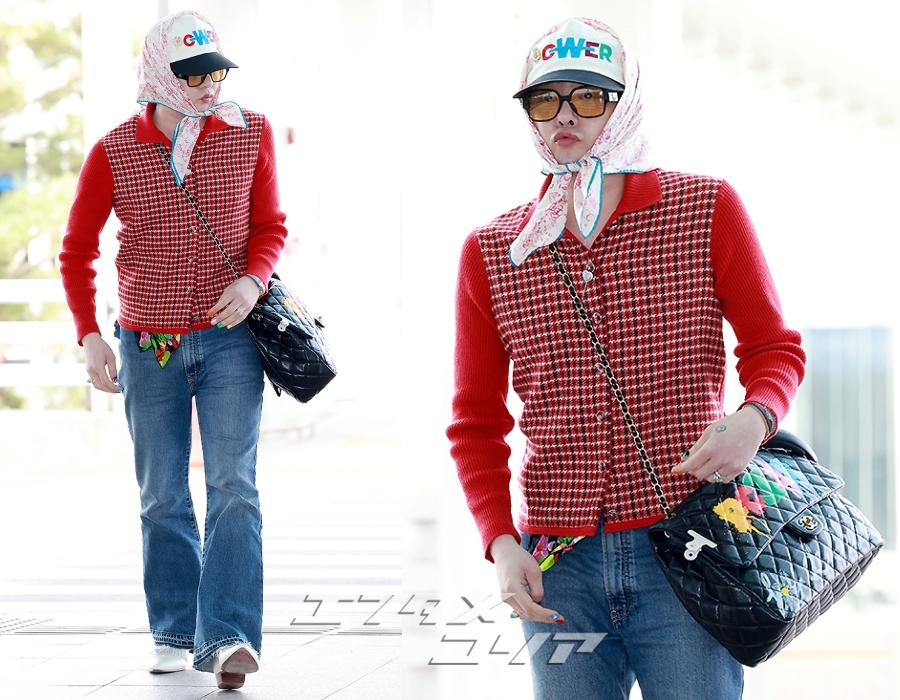 G-DRAGON、ファッションからネイルまでユニーク…人並みならぬフライト