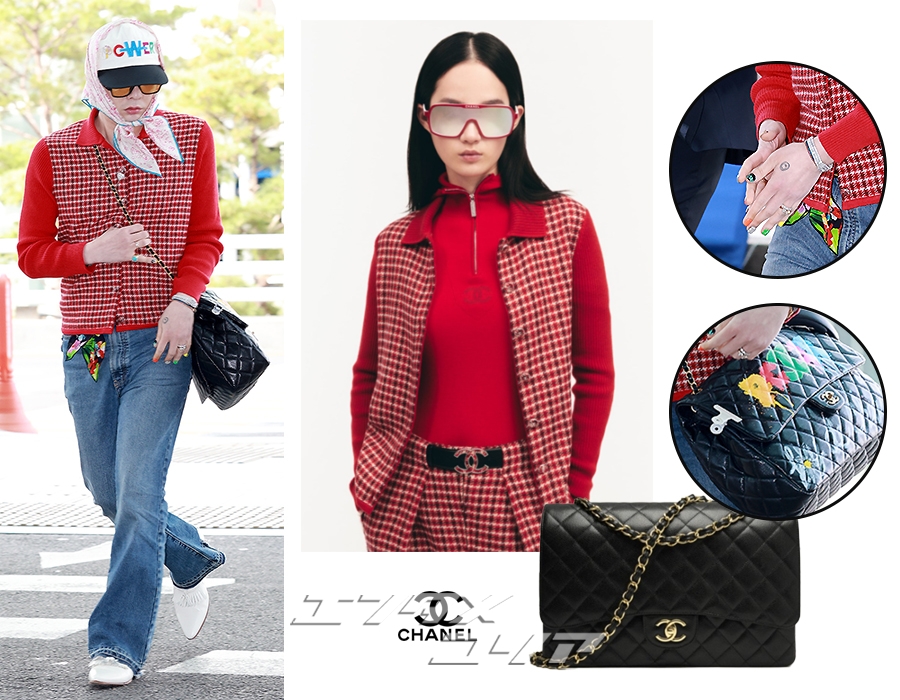 G-DRAGON、ファッションからネイルまでユニーク…人並みならぬフライトコーデ