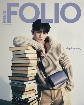 【フォト】ソ・イングク「Men’s FOLIO」表紙登場…あったかコーデ