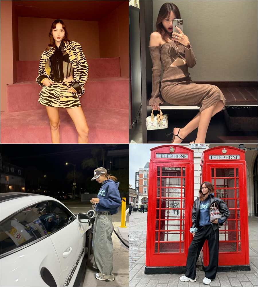 BLACKPINKリサの1月のファッション・コレクション…ゼブラ柄のセットアップなど、マネしたいセンス