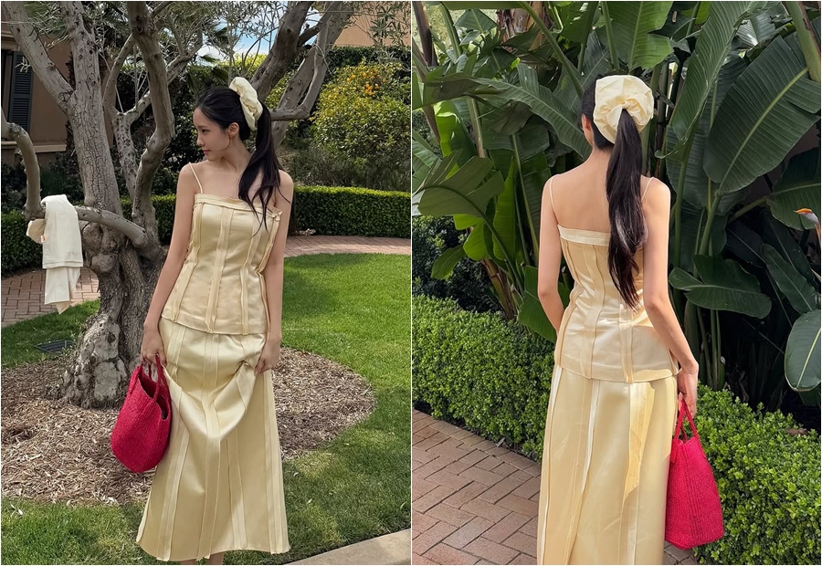 T-ARAヒョミン、結婚控え一段と女性らしい姿で近況報告…ロサンゼルスで幸せなひととき