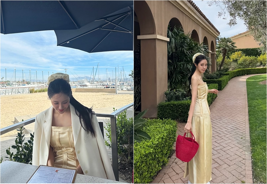 T-ARAヒョミン、結婚控え一段と女性らしい姿で近況報告…ロサンゼルスで幸せなひととき