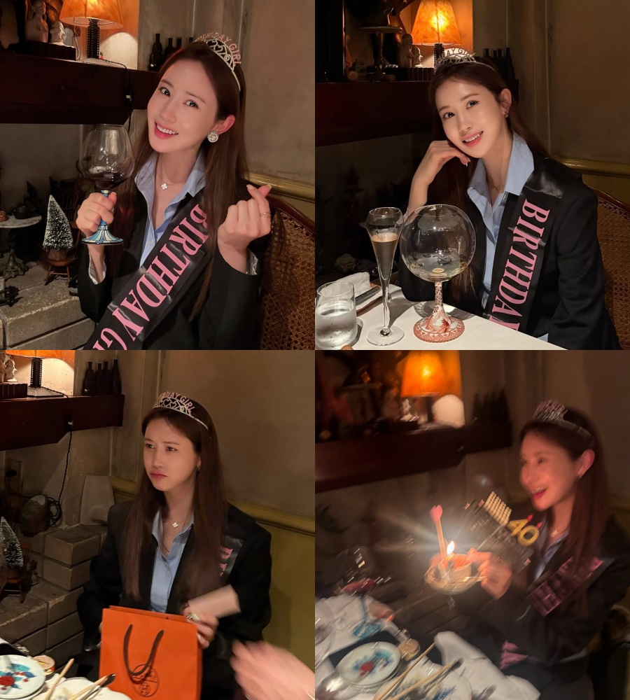 イ・ダヘ　夫SE7ENと日本で満41歳の誕生パーティー…あつあつスキンシップ