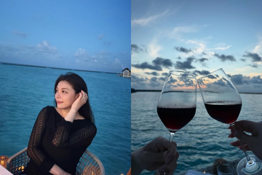 Ailee＆チェ・シフン、モルディブで新婚旅行を満喫　「自然と一つになる感じ」