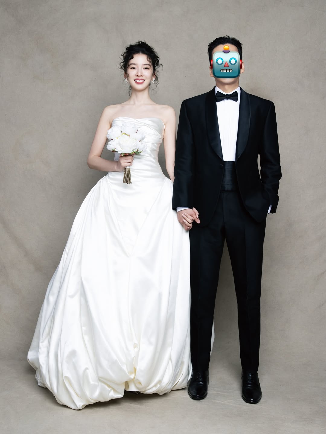 5月結婚のアイリーン、ウエディング写真公開…人並みならぬスタイルのカップル