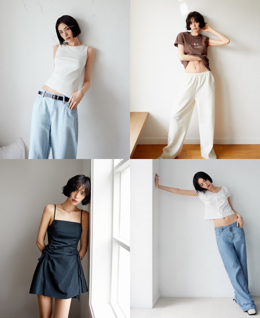 ナナ、ぜい肉一つない驚くべきスレンダーボディ…ファッショングラビアで多彩な魅力