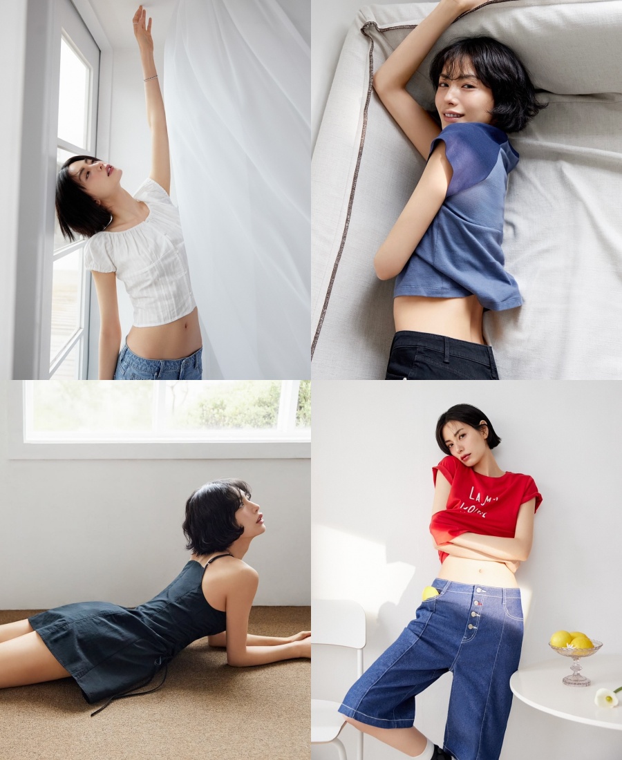 ナナ、ぜい肉一つない驚くべきスレンダーボディ…ファッショングラビアで多彩な魅力