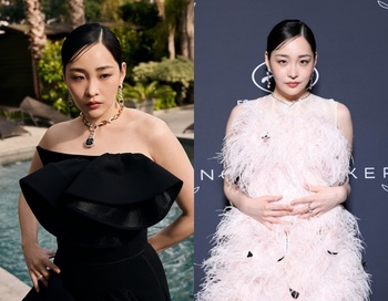 【フォト】清純さを抜け出し魅惑的な美しさのキム・ミンハ…カンヌ映画祭でまばゆいビジュアル披露