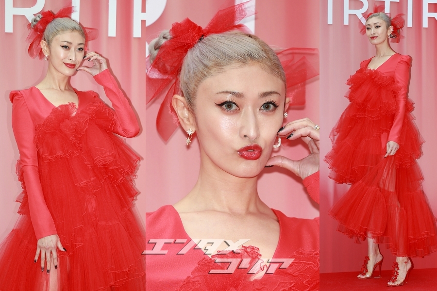 鈴木ゆうか＆楓＆鈴木えみ＆山田優、ホットな赤で異なる魅力アピール