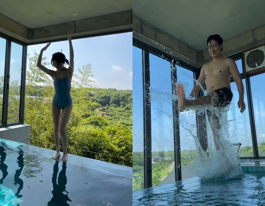 イ・ジフンの妻アヤネさん、出産前の体型取り戻す…水着姿で近況報告