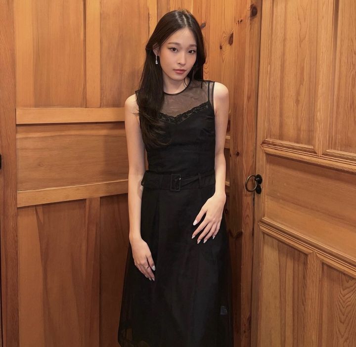 鄭有慶（チョン・ユギョン）新世界総括社長の長女ムン・ソユンさん（写真＝SNSをキャプチャーしたもの）。