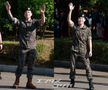 【フォト】BTS・JUNG KOOK & JIMIN 最後までARMYに手を振り「ファンサ」