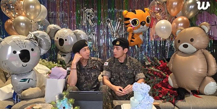 写真＝Weverseのキャプチャー