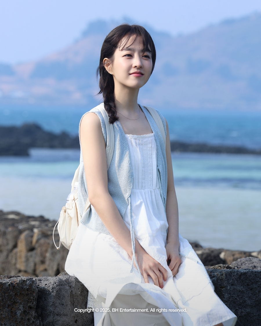 パク・ボヨン、本当にオフショット？　清楚な女神のさわやかなウインク