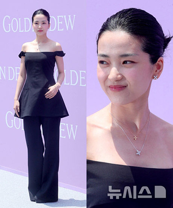 【フォト】黒をまとったキム・テリ、宝石より輝く瞬間