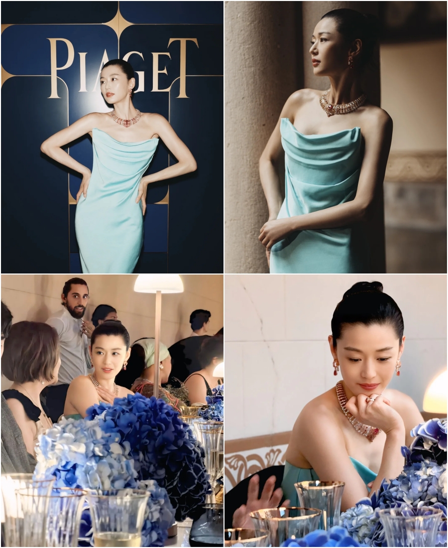 ドレス姿のチョン・ジヒョン、バルセロナに現れた女神…息をのむ美しさ