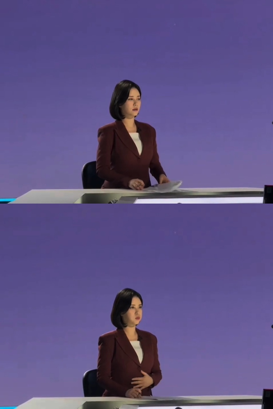 「おなかが大きいキャスターは見慣れていないでしょうが…」JTBCキャスターが妊娠発表