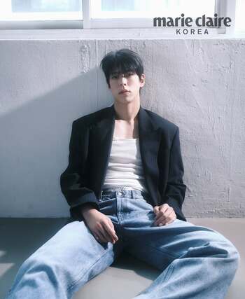 【フォト】チェ・ウソン、青春映画のワンシーンのような姿