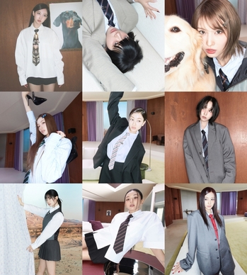 【フォト】犬・自撮り・爆竹…TWICEのセンスあふれる「THIS IS FOR」コンセプトフォト