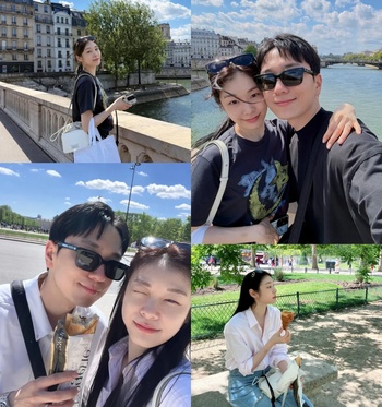 【フォト】キム・ヨナの「ラブスタグラム」…夫コ・ウリムとのパリ旅行写真大放出