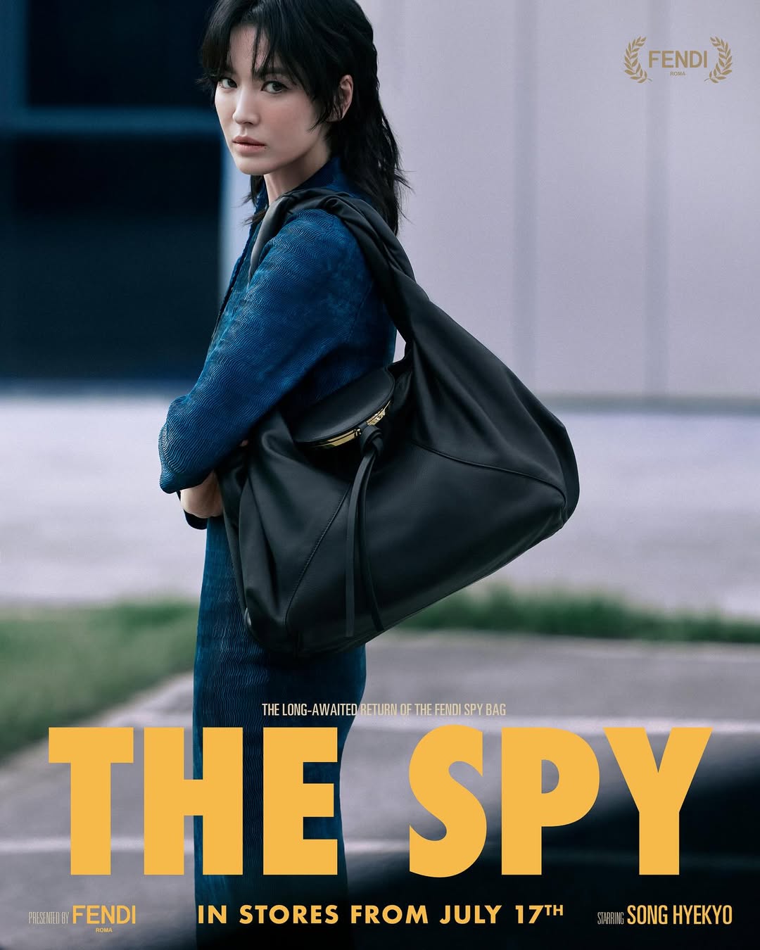 ソン・ヘギョ、ミディアムヘア＆鋭い眼差し…笑みを消してカリスマアピール