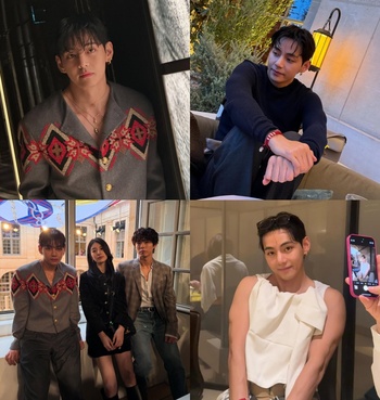 【フォト】防弾少年団Vが「CELINE」のショーに出席、まさに絶頂のビジュアル