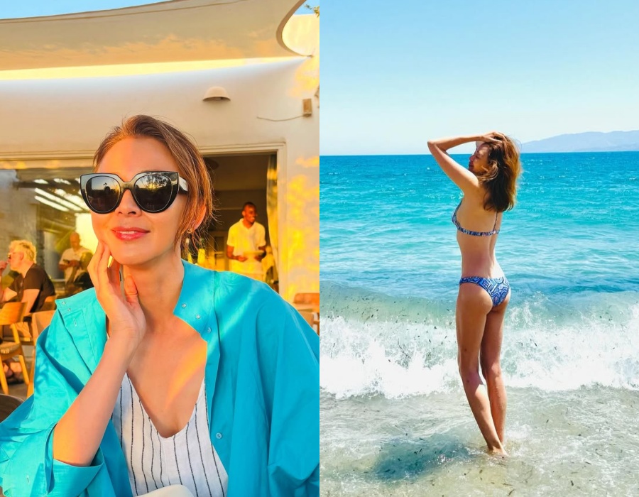 「秋山成勲の妻」SHIHO、ビキニ姿で美ボディ披露…健康的な色気