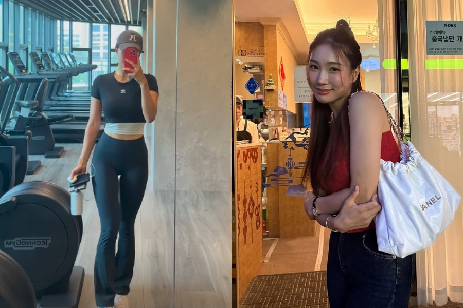 「美しき女子プロゴルファー」ユ・ヒョンジュ、運動後に外食…さすがの体力管理に注目集まる